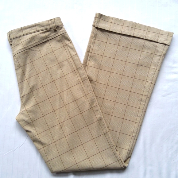 JP Collection Cuffed Check Stretch Trouser- Sz. 40/8 - Picture 2 of 8